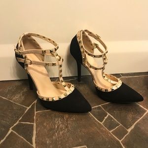 Studded Heels